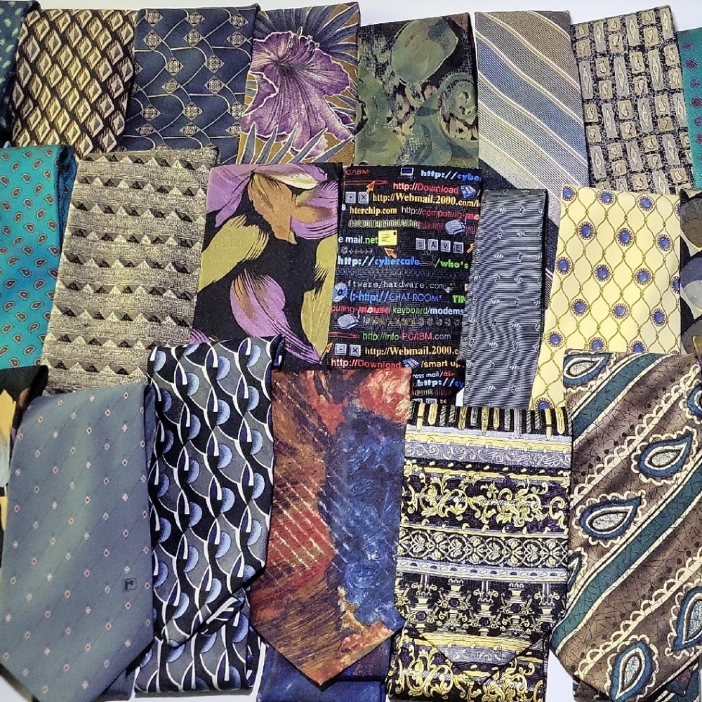 Colorful Patterned Tie Collection - Picture 3 of 12
